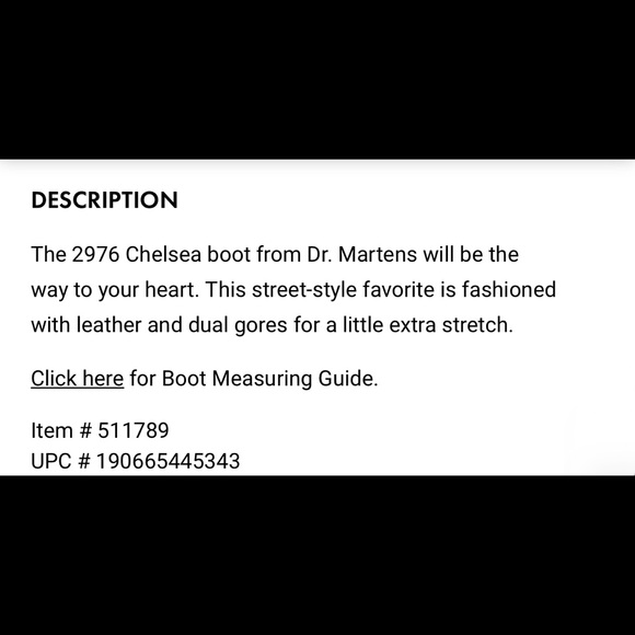 New Dr. Martens White Leather “Softy-T” 2976 Chelsea Boots - Picture 14 of 16